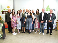 Abschlussfeier der milchwirtschaftlichen Laboranten/innen