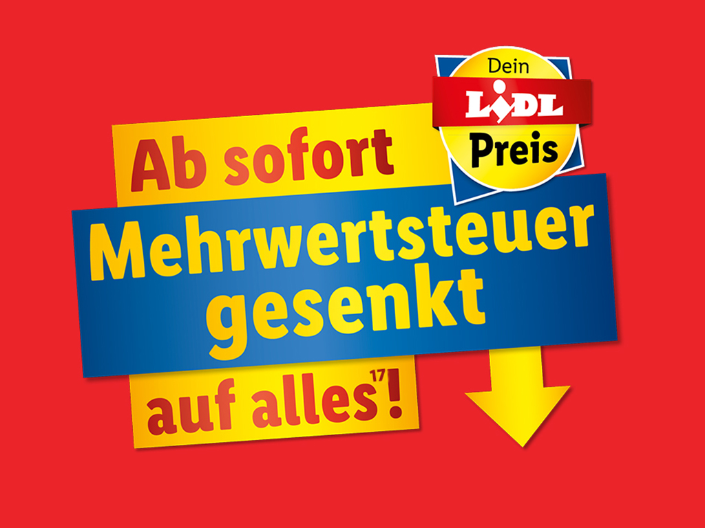 Senkung der Mehrwertsteuer: "Frühgeburt" bei LIDL: Verband der