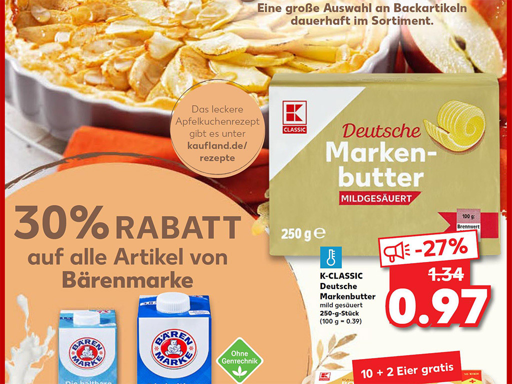 KAUFLAND-Butter: Geht´s noch? Geht´s noch billiger?